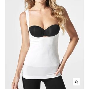 BLANQI / Lift-up Access Underbust Postpartum + Nursing Support Tank / White S